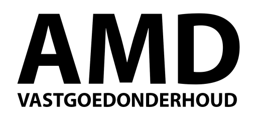 Het logo van AMD Vastgoedonderhoud, uw elektricien voor in Vianen